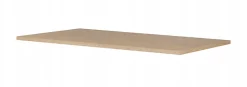 Furnidea Plan de travail pour meuble de salle de bain SIMPLE en chêne clair 80 cm