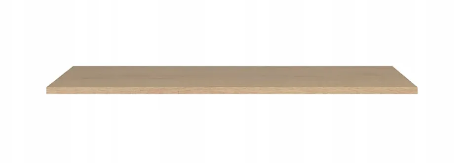 Furnidea Plan de travail pour meuble de salle de bain SIMPLE en chêne clair 80 cm