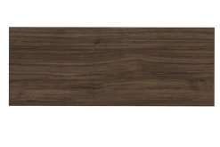Furnidea Plan de travail pour meuble de salle de bain TERRA VILLA coloris noyer foncé 120 cm* Plan De Travail Salle De Bains