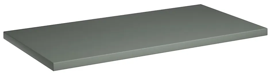 Furnidea Plan de travail pour meuble de salle de bain LINE REED GREEN vert SAUGE 80 CM