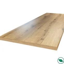 Forestea Plan de travail stratifié HPL chêne 3000 x 650 x 38 mm* Plan De Travail Buanderie