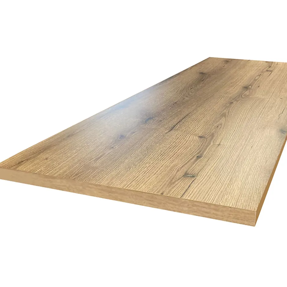 Forestea Plan de travail stratifié HPL chêne 3000 x 650 x 38 mm* Plan De Travail Buanderie