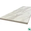 Forestea Plan de travail stratifié HPL marbre gris 2000 x 650 x 38 mm* Plan De Travail Buanderie