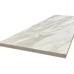 Forestea Plan de travail stratifié HPL marbre gris 2000 x 650 x 38 mm* Plan De Travail Buanderie