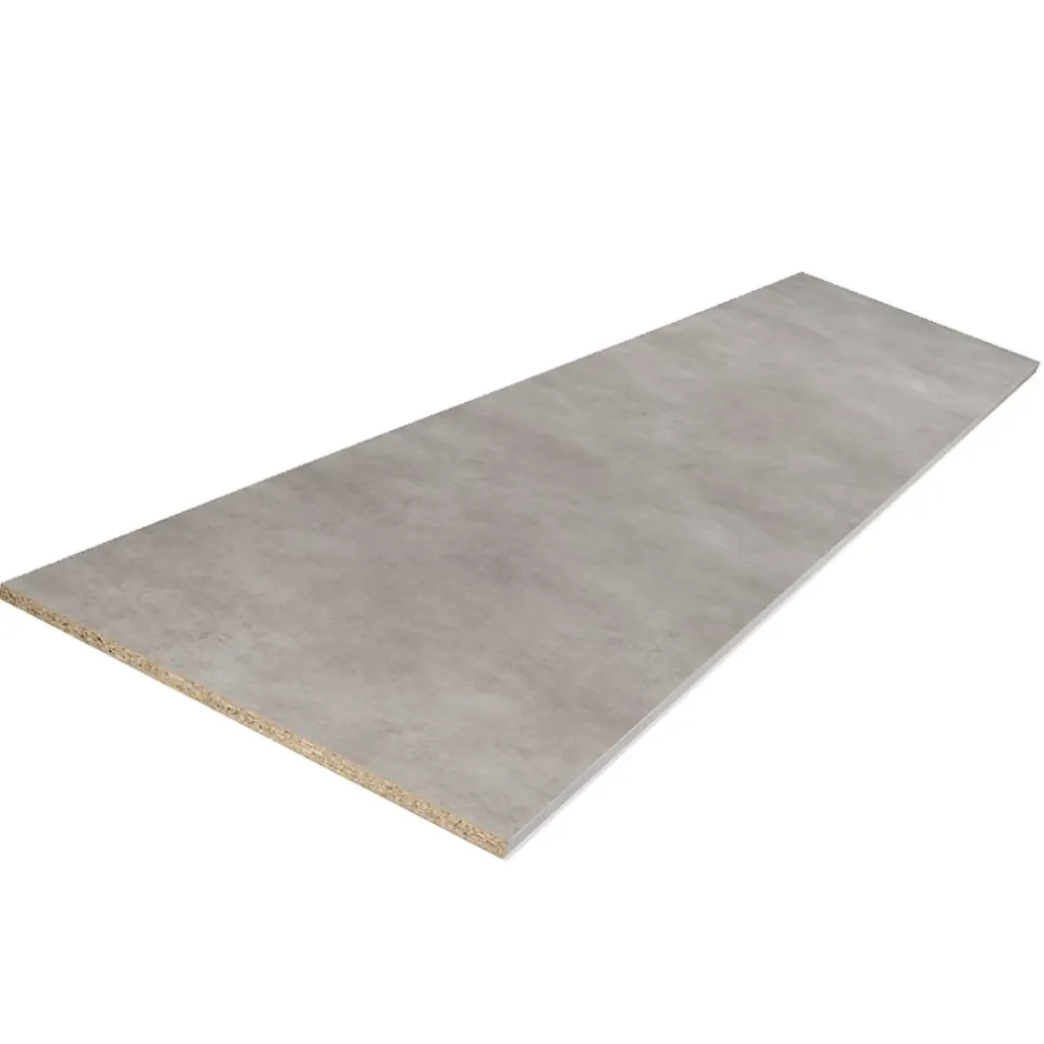 Forestea Plan de travail stratifié béton 2750 x 640 x 28 mm* Plan De Travail Buanderie