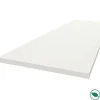 Forestea Plan de travail stratifié HPL blanc 2000 x 650 x 38 mm* Plan De Travail Buanderie