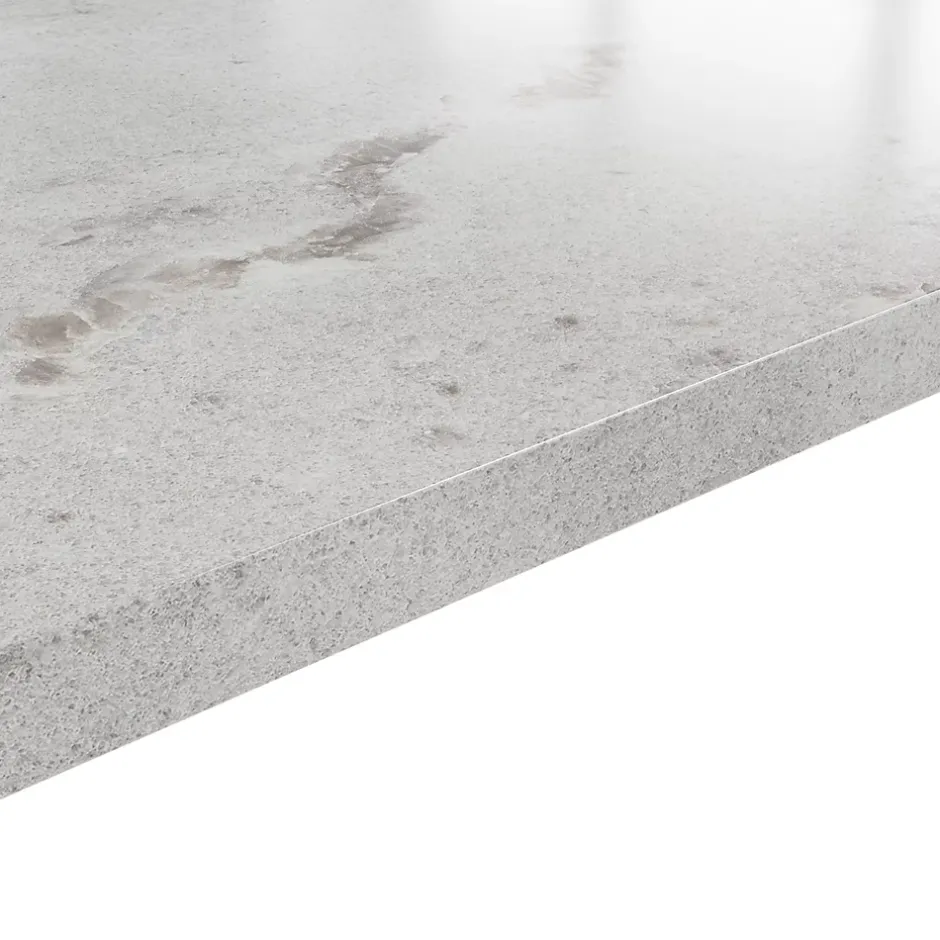 Plan de travail stratifié aspect granit clair GoodHome Berberis L.300 x Ép.3,8 cm* Plan De Travail Buanderie