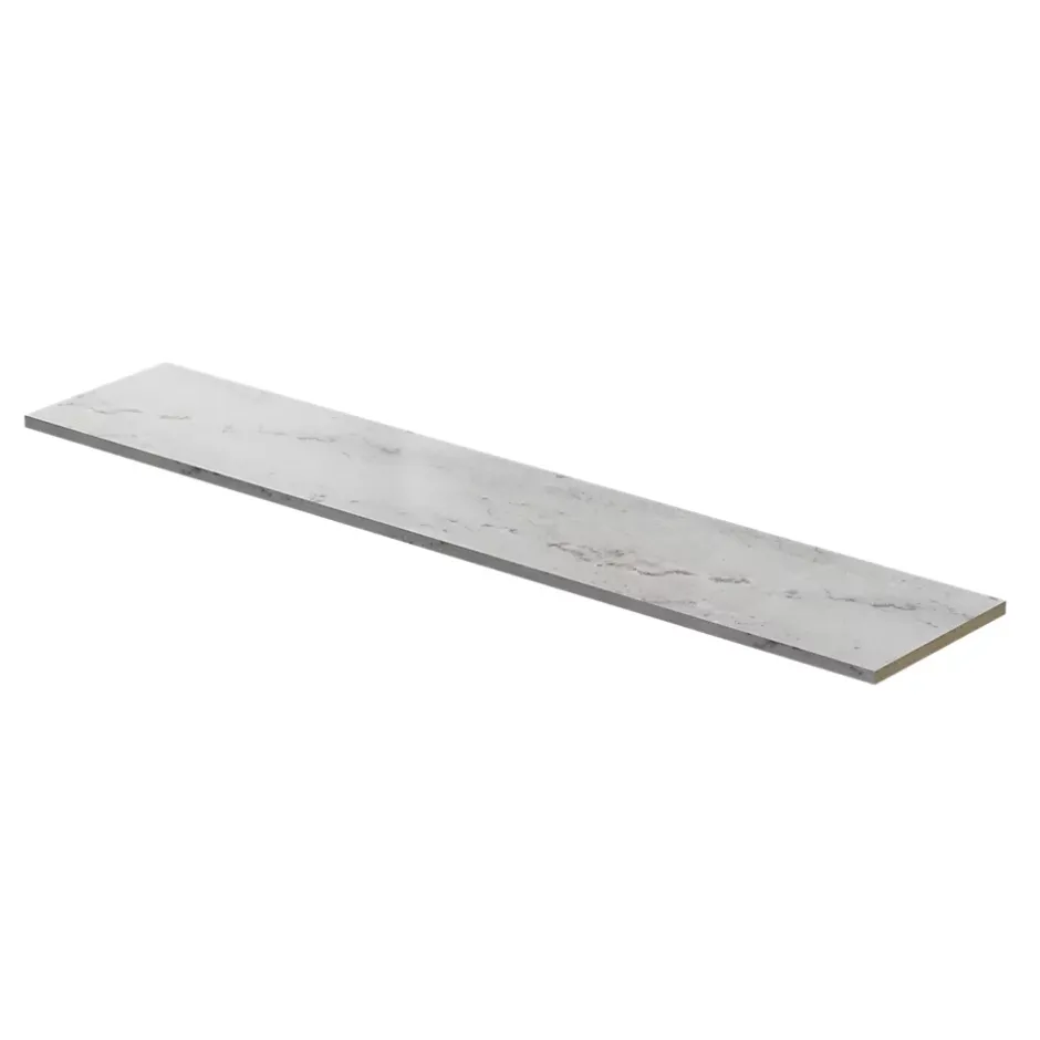 Plan de travail stratifié aspect granit clair GoodHome Berberis L.300 x Ép.3,8 cm* Plan De Travail Buanderie