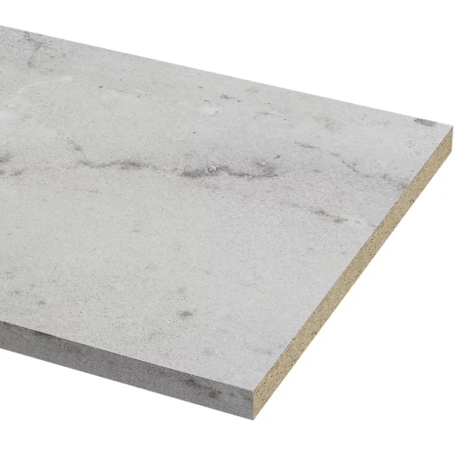 Plan de travail stratifié aspect granit clair GoodHome Berberis L.300 x Ép.3,8 cm* Plan De Travail Buanderie