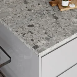 GoodHome Plan de travail stratifié décor ceppo gris Berberis L.300 x Ép.3,8 cm* Plan De Travail Buanderie