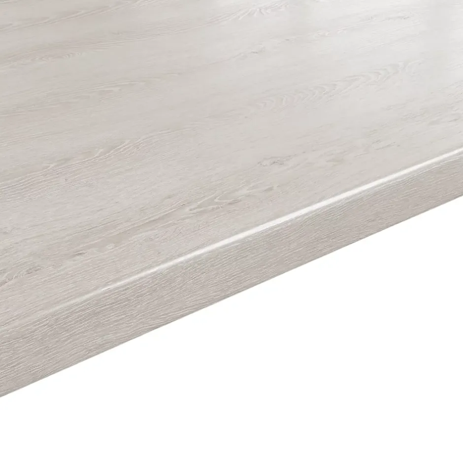 GoodHome Plan de travail stratifié aspect bois blanc Kabsa L.300 x l.62 x Ép.3,8 cm* Plan De Travail Buanderie