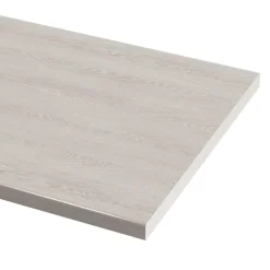 GoodHome Plan de travail stratifié aspect bois blanc Kabsa L.300 x l.62 x Ép.3,8 cm* Plan De Travail Buanderie