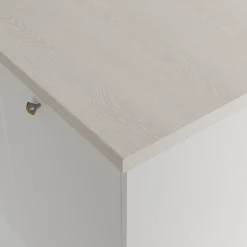 GoodHome Plan de travail stratifié aspect bois blanc Kabsa L.300 x l.62 x Ép.3,8 cm* Plan De Travail Buanderie