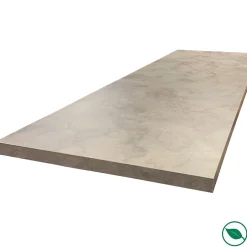 Forestea Plan de travail stratifié HPL pierre naturelle 3000 x 650 x 38 mm