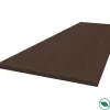 Forestea Plan de travail stratifié HPL chêne brun 3000 x 650 x 38 mm