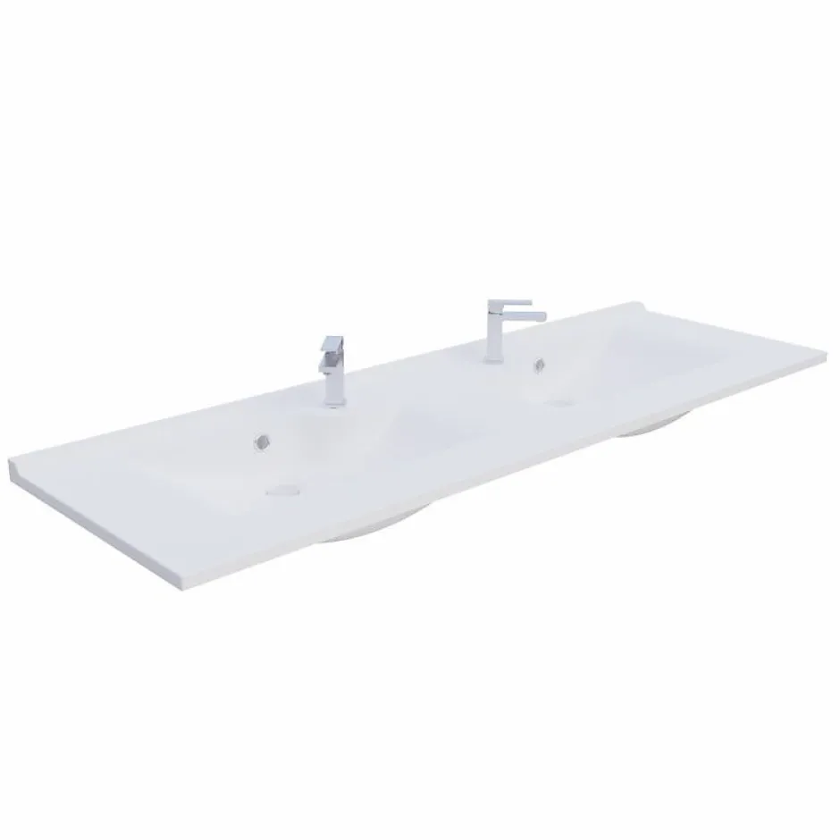 Cuisibane Plan double vasque design 140 cm RESILOGE