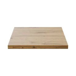 Meublorama Plan pour meuble sous vasque BRAZZA 40 cm Chene clair Epaisseur 2,5 cm À poser