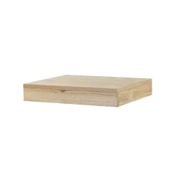 Wilson Plan salle de bain suspendu 60 cm Chêne naturel - Monica