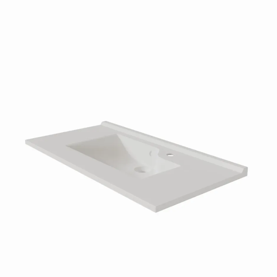 Cuisibane Plan simple vasque design RESILOGE - 90 cm* Plan Simple Vasque