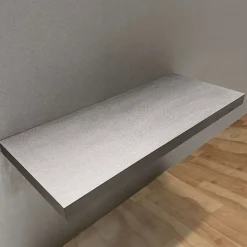 Byca Plan suspendu - 120cm - aspect béton ciré