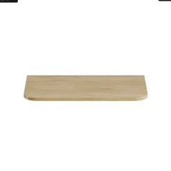 Otitec Plan vasque - H.2 x L.80 x P.45 - OLIVE - Chêne* Plan Simple Vasque