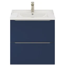 GoodHome Plan vasque blanc Lana 60 cm