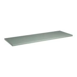 Meublorama Plan vasque ELVINA 120x40 cm Coloris vert sauge pastel À poser Salle de bain design