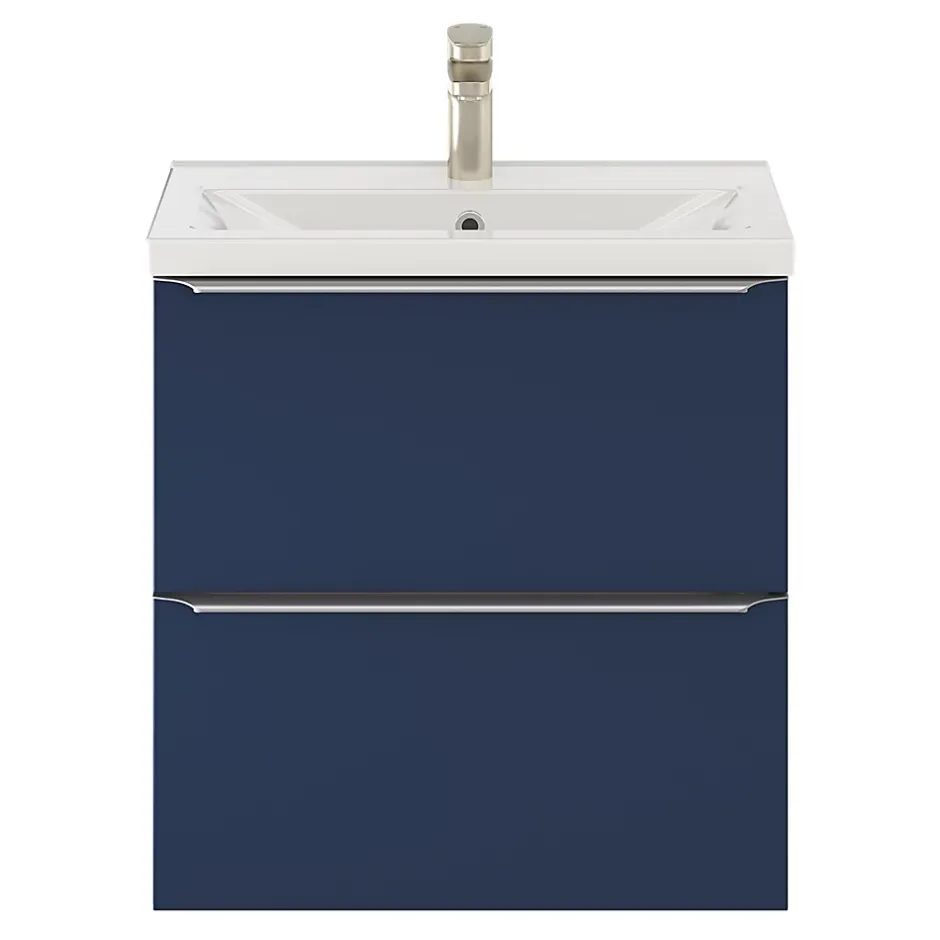 GoodHome Plan vasque faible profondeur blanc Nira 60 cm* Plan Simple Vasque
