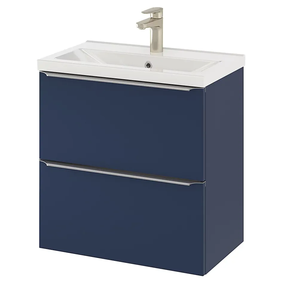 GoodHome Plan vasque faible profondeur blanc Nira 60 cm* Plan Simple Vasque