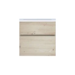 Cooke & Lewis Plan vasque faible profondeur l.60 cm blanc en résine, Calao