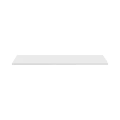 Meublorama Plan vasque ICON 180 cm Finition blanc alpin mat Accessoire meuble sous vasque design