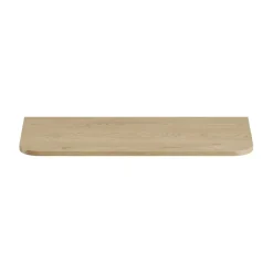 Meublorama Plan vasque KORI 100 cm chene clair Accessoire pour meuble sous vasque
