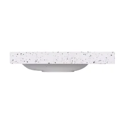 Homesight Plan vasque lave-mains l.44,2 x H.5 x P.23,2 cm , terrazzo,