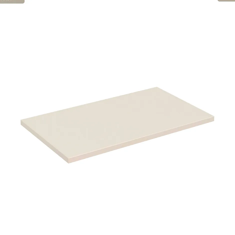 Otitec Plan vasque rectangulaire - 80 cm - SAND* Plan Simple Vasque