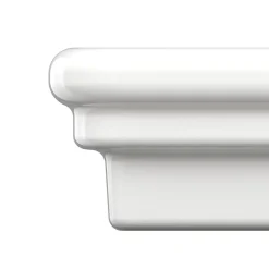 GoodHome Plan vasque simple blanc en céramique l.60 cm, Endell* Plan Simple Vasque