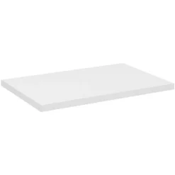 Meublorama Plan vasque VANO Blanc alpin L60 x P40 x H2 cm Design épuré à poser