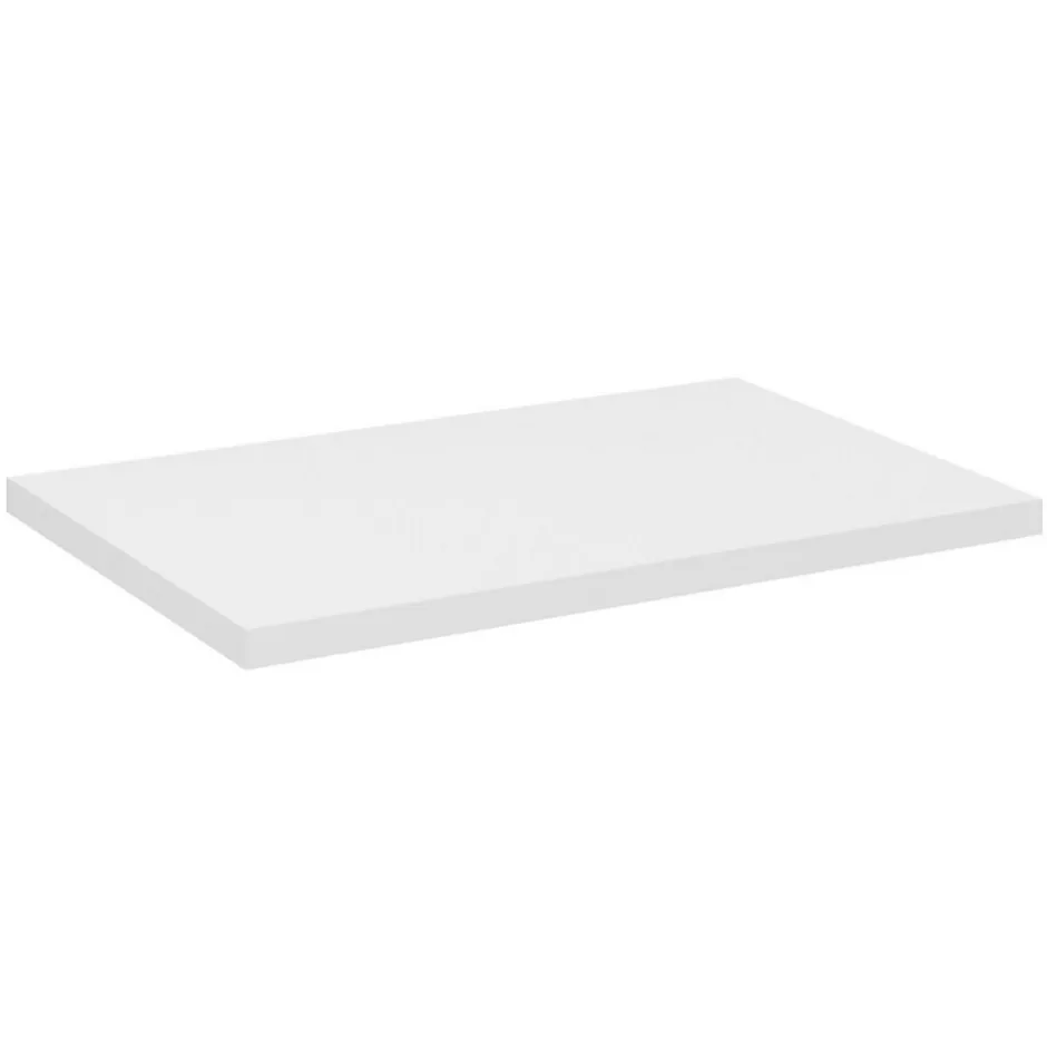 Meublorama Plan vasque VANO Blanc alpin L60 x P40 x H2 cm Design épuré à poser