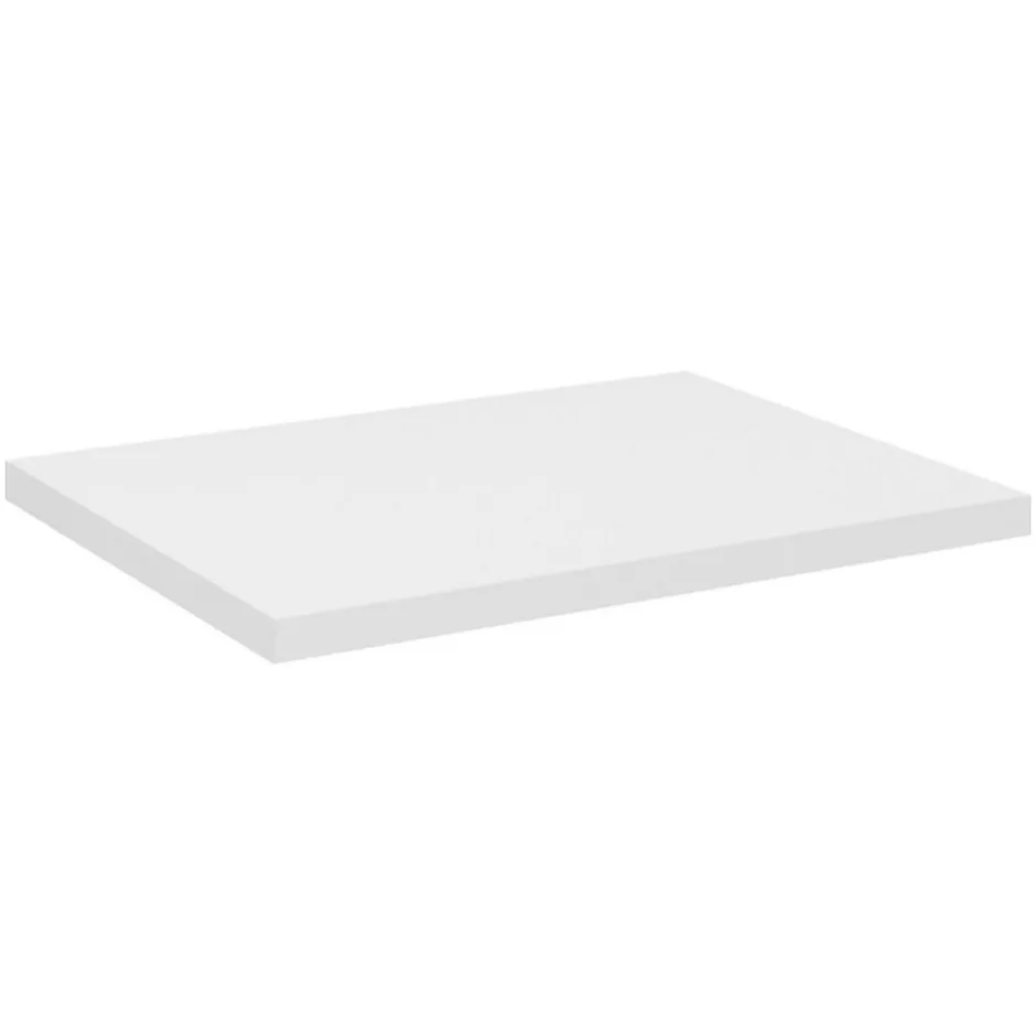 Meublorama Plan vasque VANO Blanc alpin L50 x P40 x H2 cm Elégance compacte à poser