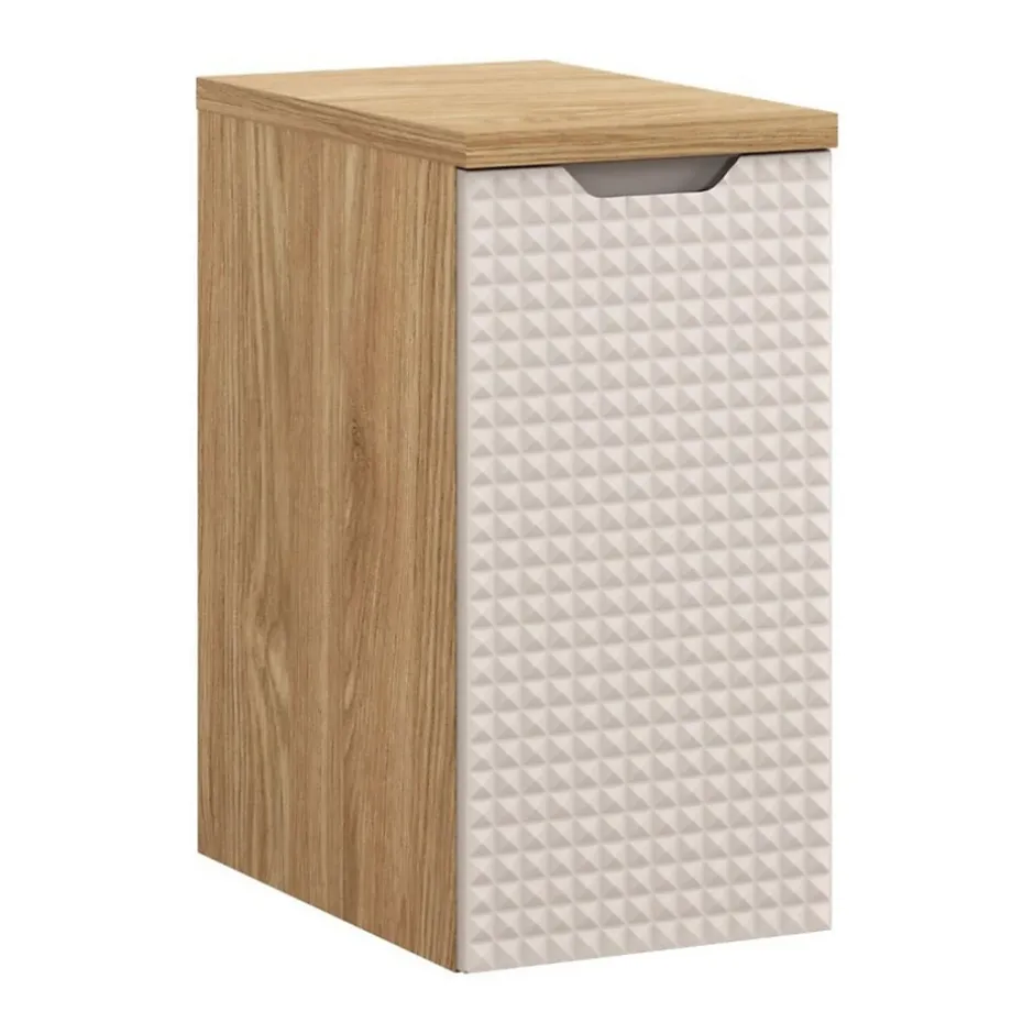 Meublorama Plan vasque YOKA Finition chene clair, 30 cm