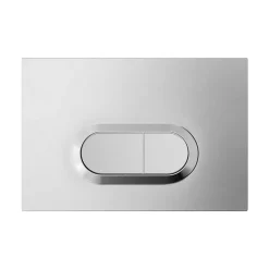 Vitra Plaque de chasse d'eau chrome GoodHome