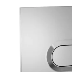 Vitra Plaque de chasse d'eau chrome GoodHome
