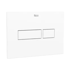 Roca Plaque de commande double touche en plastique, blanc (A890220200)* Wc Suspendu