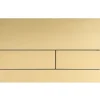Rea Plaque De Commande T Brush Gold* Wc Suspendu