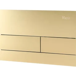 Rea Plaque De Commande T Brush Gold* Wc Suspendu