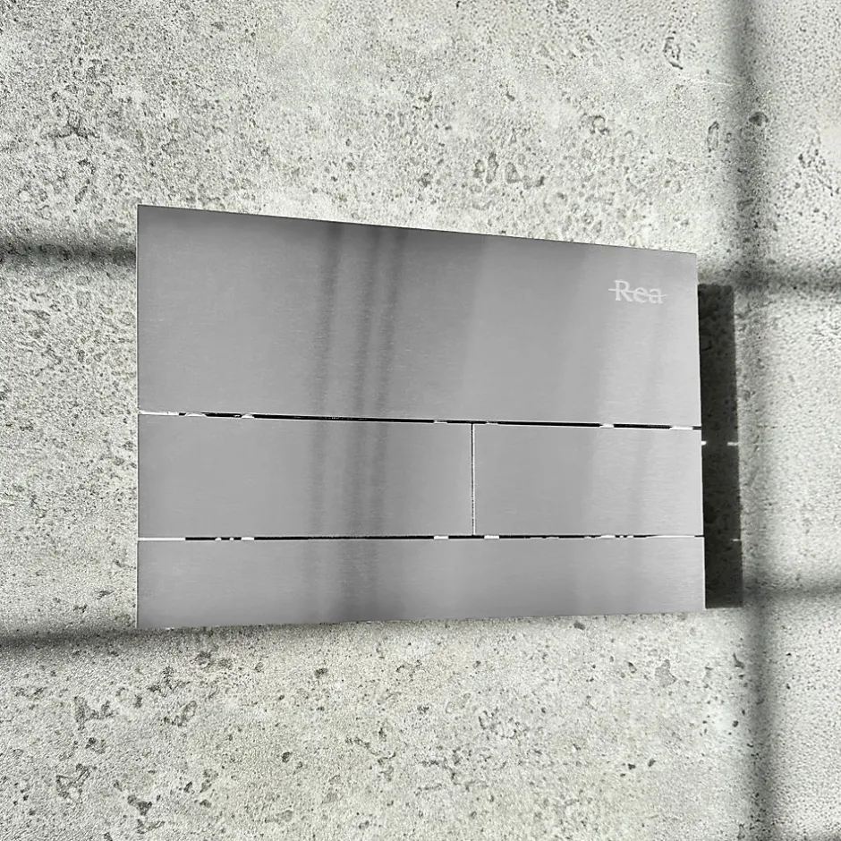 Rea Plaque De Commande T Brush Steel