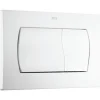 Roca Plaque de commande ACTIVE 52-B double touche Blanc (A8901150B0)* Wc Suspendu