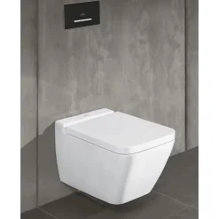 Villeroy & Boch Plaque de commande VILLEROY ET BOCH WC ViConnect noir mat* Wc Suspendu