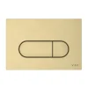 Vitra Plaque de commande Root Round Or brossé* Wc Suspendu