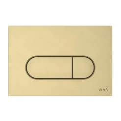 Vitra Plaque de commande Root Round Or brossé* Wc Suspendu