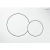 Geberit Plaque de commande WC Sigma01 double touche: blanc alpin* Wc Suspendu
